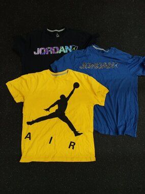 T Shirt Michael Jordan Air Jordan Men's XL Lot of 3 Jump Man
